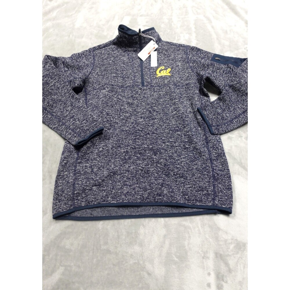 Antigua California Golden‎ Bears Cal Bears NCAA Fortune Half Zip Sweatshirt NWT
